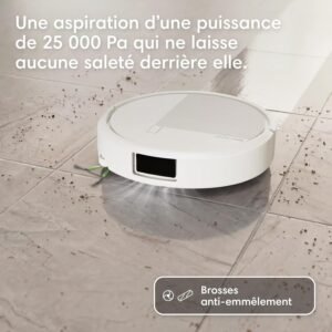 iRobot Roomba Plus 575 Combo Autowash, 25 KPa, Base Multifonction