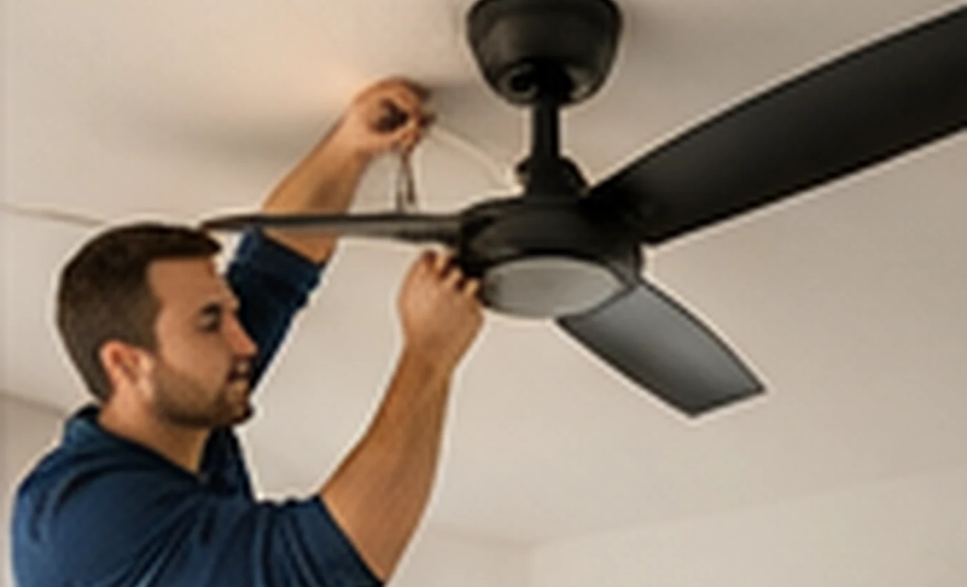 Fixer un ventilateur de plafond sur du placo